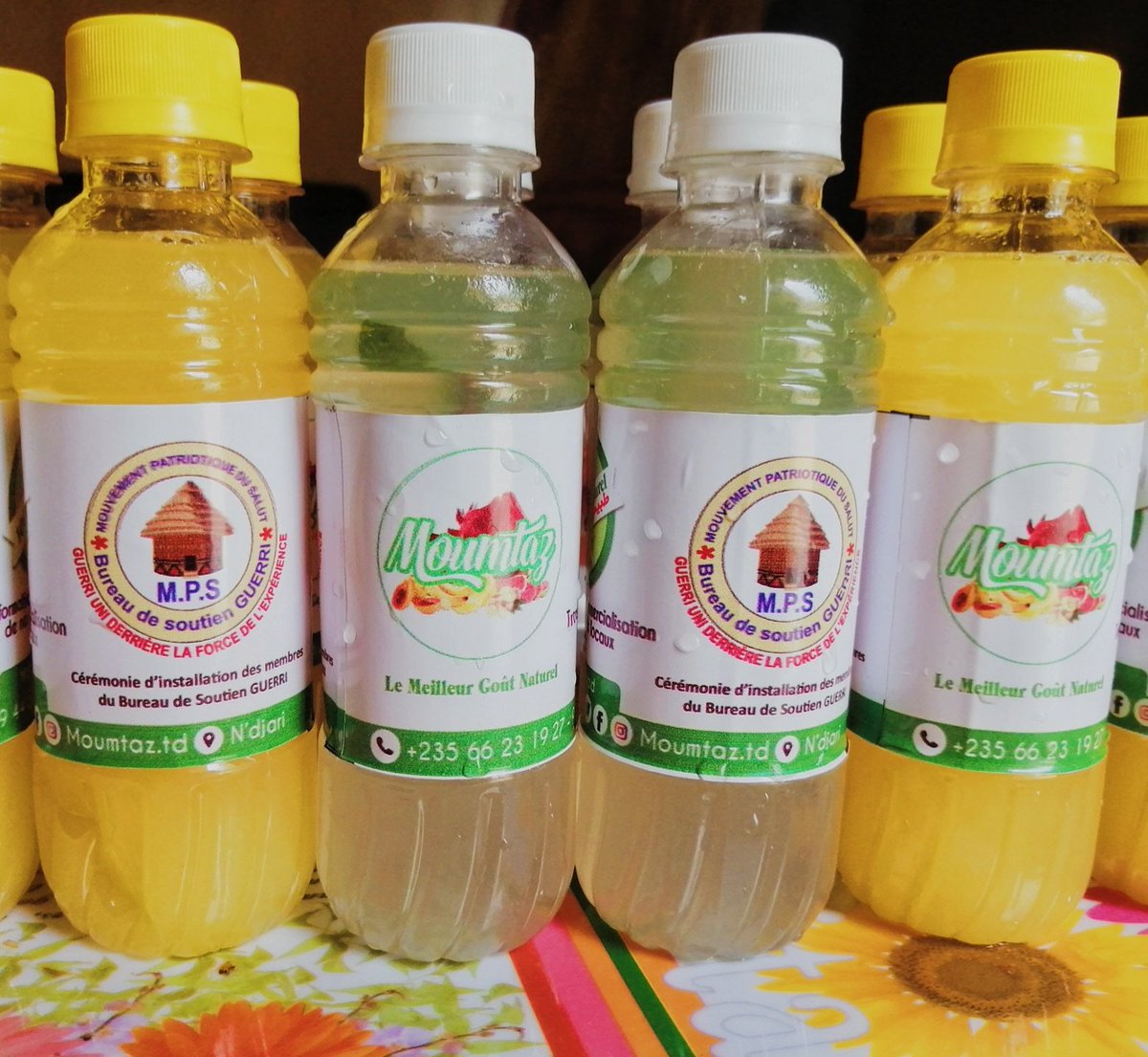 Moumtaz17's tweet photo. [MOUMTAZ : NOS BOUTEILLES PERSONNALISÉES 🔥] 

Le Bureau de Soutien GUERRI nous a fait l'honneur et le plaisir en commandant nos jus lors de sa cérémonie d'installation des membres dudit bureau. Merci pour la confiance !

Moumtaz, la source de l'énergie naturelle 💚 https://t.co/XRfd4TigCy