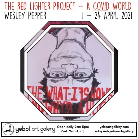 wesleypepper's tweet photo. (((BOOM)))
The #Redlighter Project Solo Exhibition starts in April at Yebo Gallery. #WesleyPepper #Art #contemporaryart #wesleypepperartlexcia #soloexhibition https://t.co/UrpIgTyVVv