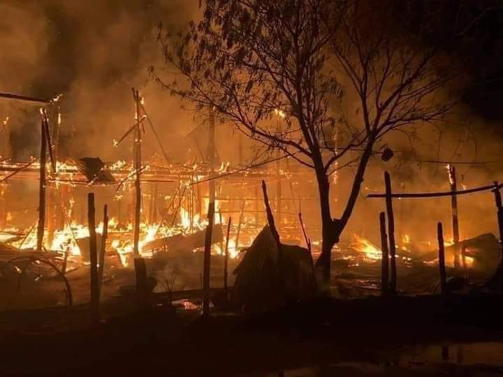 In Myanmar,bad condition because of stupid military.