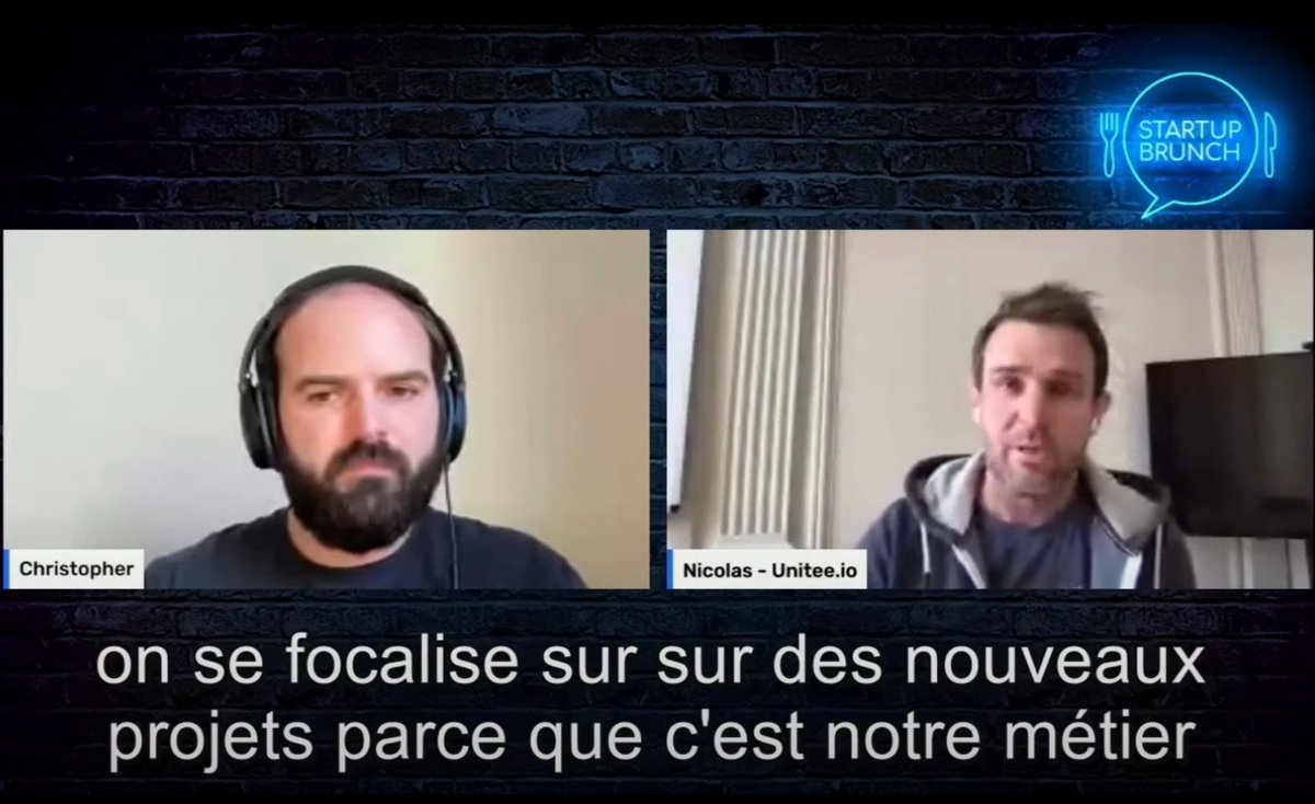 [#MSDevRoadshow] 🚀

Ce matin en direct de <a href="/leclozr/">l'eclozr</a>, les équipes <a href="/microsoftfrance/">Microsoft France</a> ont donné la parole à @NLetullier du #startupstudio <a href="/unitee_io/">Ünitee</a> lors du #startupbrunch !
A revoir par ici + live en cours !⤵
youtube.com/watch?v=jrfF2S…
<a href="/Azure_France/">Microsoft Azure FR</a> #tech #Rennes #numérique