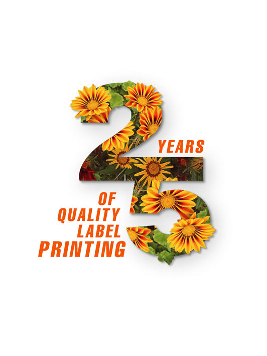 25 years of label printing. Here is to the next 25...