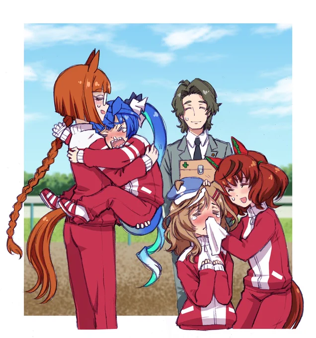 失敗したままもかわいそうだったので。
最終話、楽しみです。
#ウマ娘 #チームカノープス https://t.co/eCzKpAAYIa 