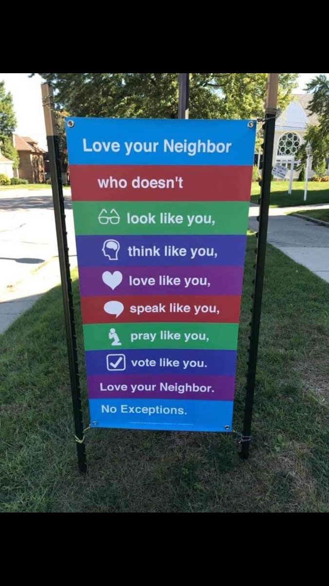 I took this picture on a walk in 2019.  I have no idea where, but it applies as much today as it did then.  #love