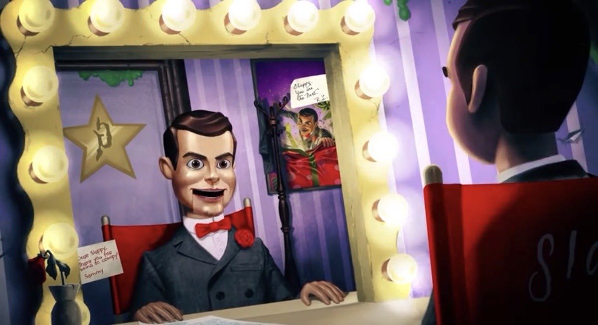 Кукла чревовещатель слэппи. Slappy the dummy goosebumps. Goosebumps кукла slappy. Melody gardot, sting - little something. Делает слапи тап.