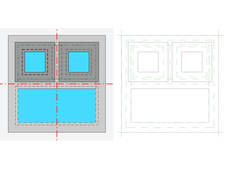RevitContent's tweet image. We&apos;ve just pushed an update that joines Frames and Mullions correctly, no matter how nested they are.
#Revit #AutodeskRevit #RevitFamily