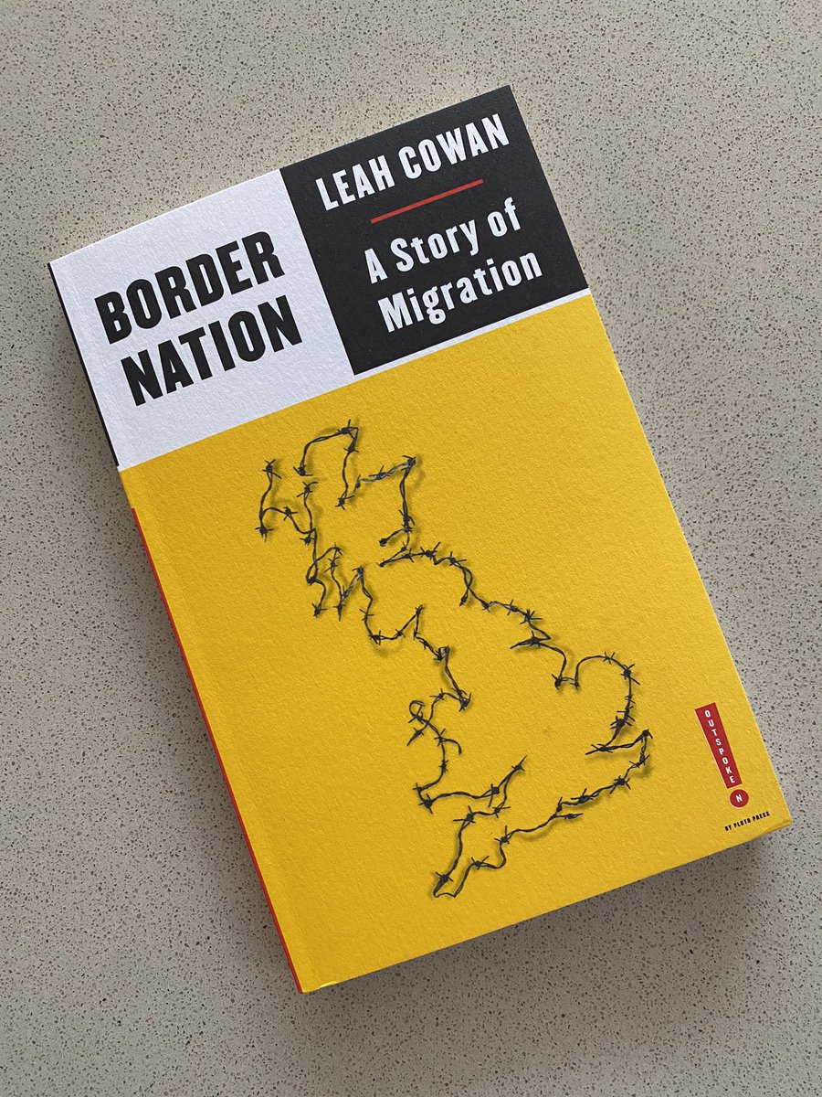 ClinPsyLaura's tweet photo. Looking forward to delving into this after @JCWI_UK ‘s fascinating talk with @minnierahman &amp; @La_Cowan The myths vilifying migrants &amp; arbitrary borders needlessly ruin (or end) countless lives #bordernation https://t.co/CuiNsvkUUD