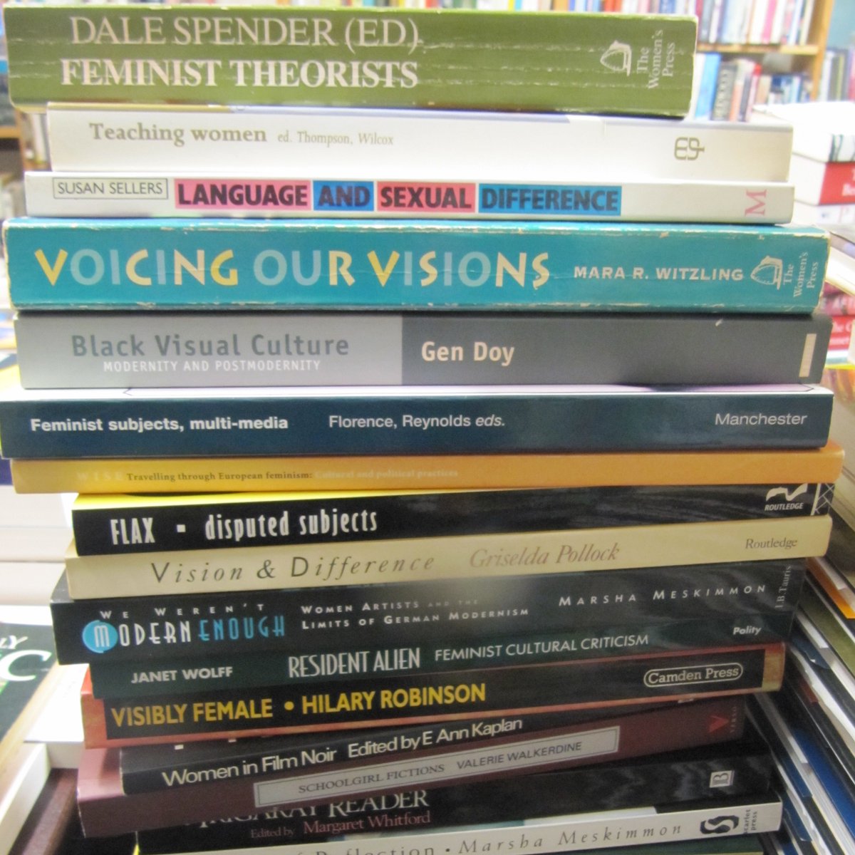 OldBankBooks's tweet photo. We're #gettingreadytoreopen on 26 April - 4 weeks today. Some #secondhand #books heading for our shelves #wigtown #booktown #ChooseBookshops https://t.co/W3eTSijK9n