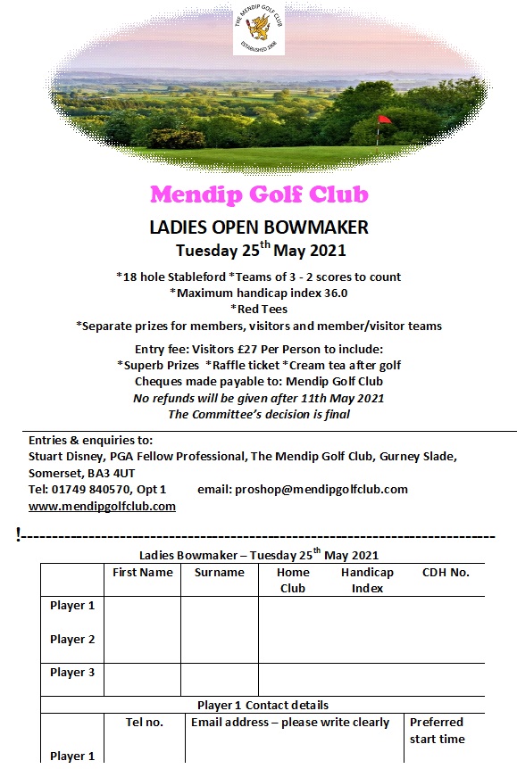 The Mendip Golf Club tweet media