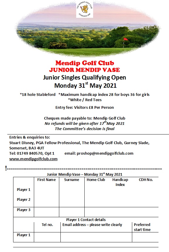 The Mendip Golf Club tweet media