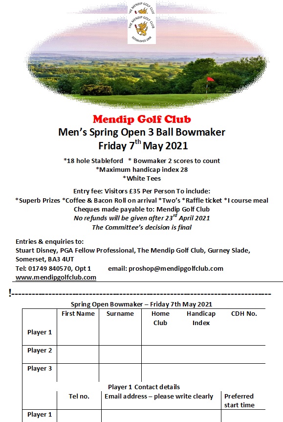 The Mendip Golf Club tweet media