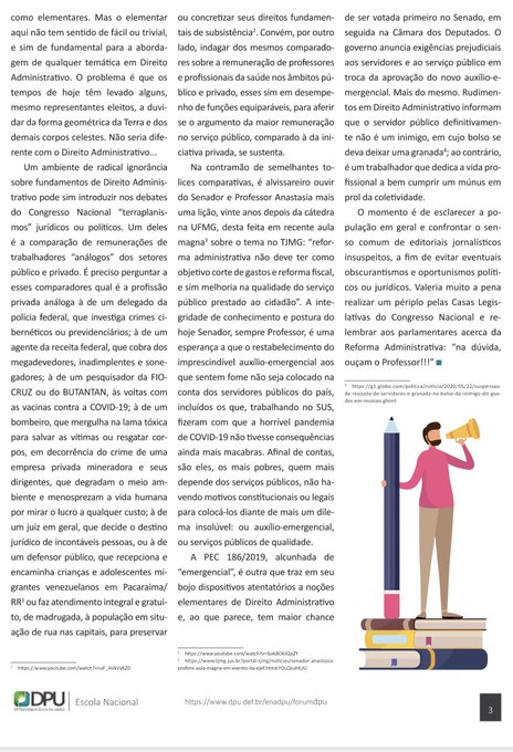 Li com emo&ccedil;&atilde;o esse artigo escrito pelo Dr. Vin&iacute;cius Diniz Monteiro de Barros, meu ex-aluno na Faculdade