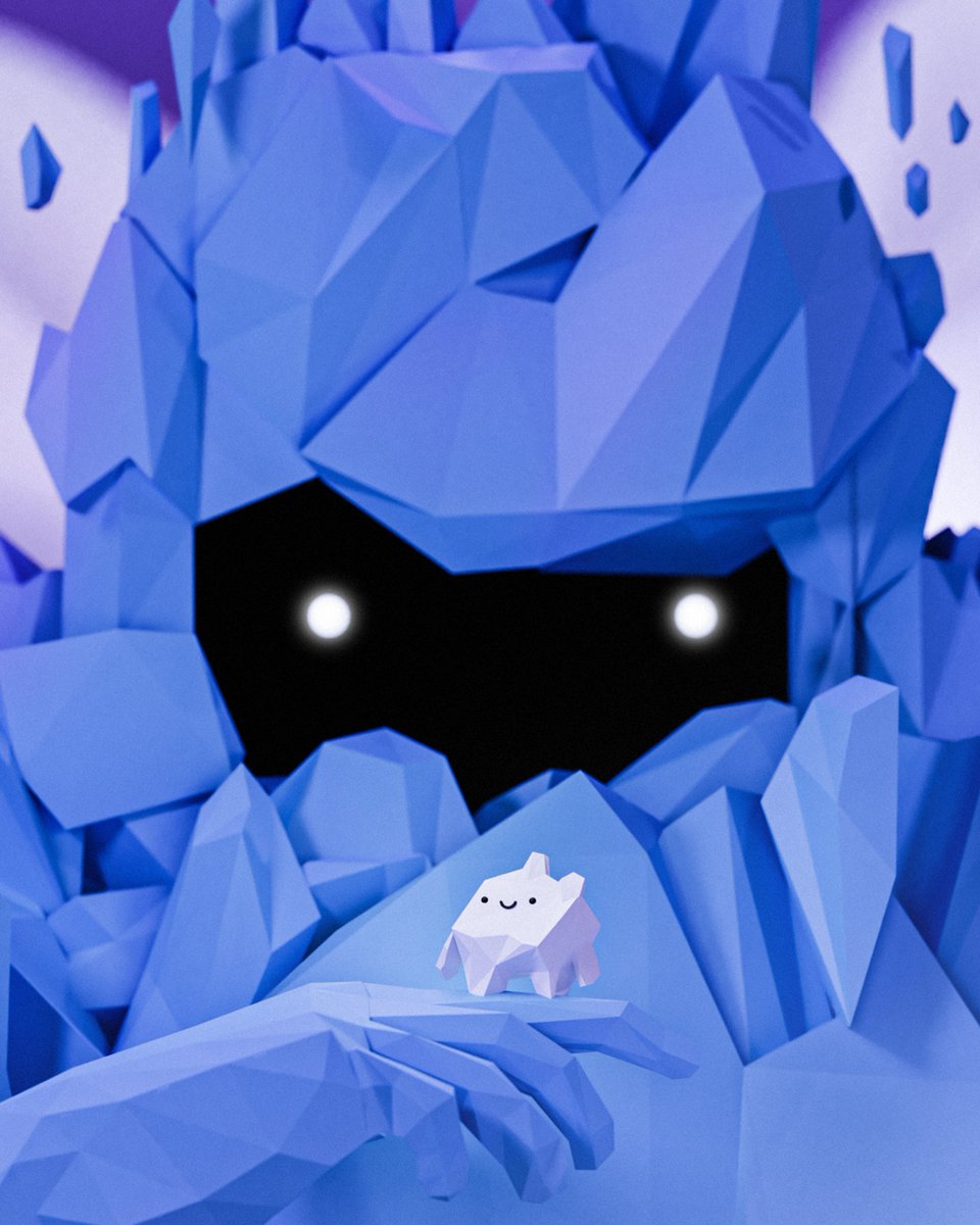 _gonzales's tweet photo. Rock Golem with his little pal, Pebble.
.
I did a 3D model based on
@ellievsbear concept.

Full size:
https://t.co/xqMwsvudiP https://t.co/eR8nMFcDJJ
