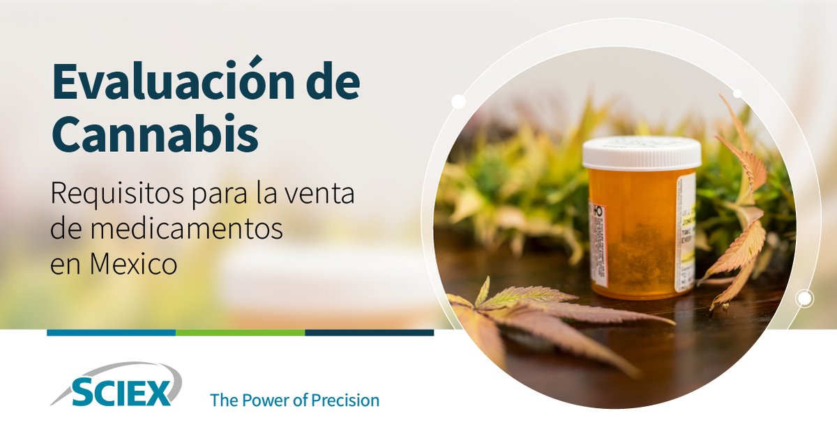 SCIEXnews's tweet photo. Únase a la Dra. Luz Vasquez, SCIEX FAS, para hablar sobre las diferencias en la industria del cannabis en  el mercado global y el mercado mexicano. También hará una revisión al nuevo reglamento médico y recreativo para el cannabis en México: https://t.co/LBWknkWWeS https://t.co/2TO32dKZKP