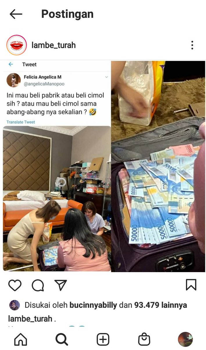 OKB norak ye,baru punya duit byk kayak,pamer,yang bikin gw sakit hati nyindir bb sm cimol,mau loe apasih ikan kembung