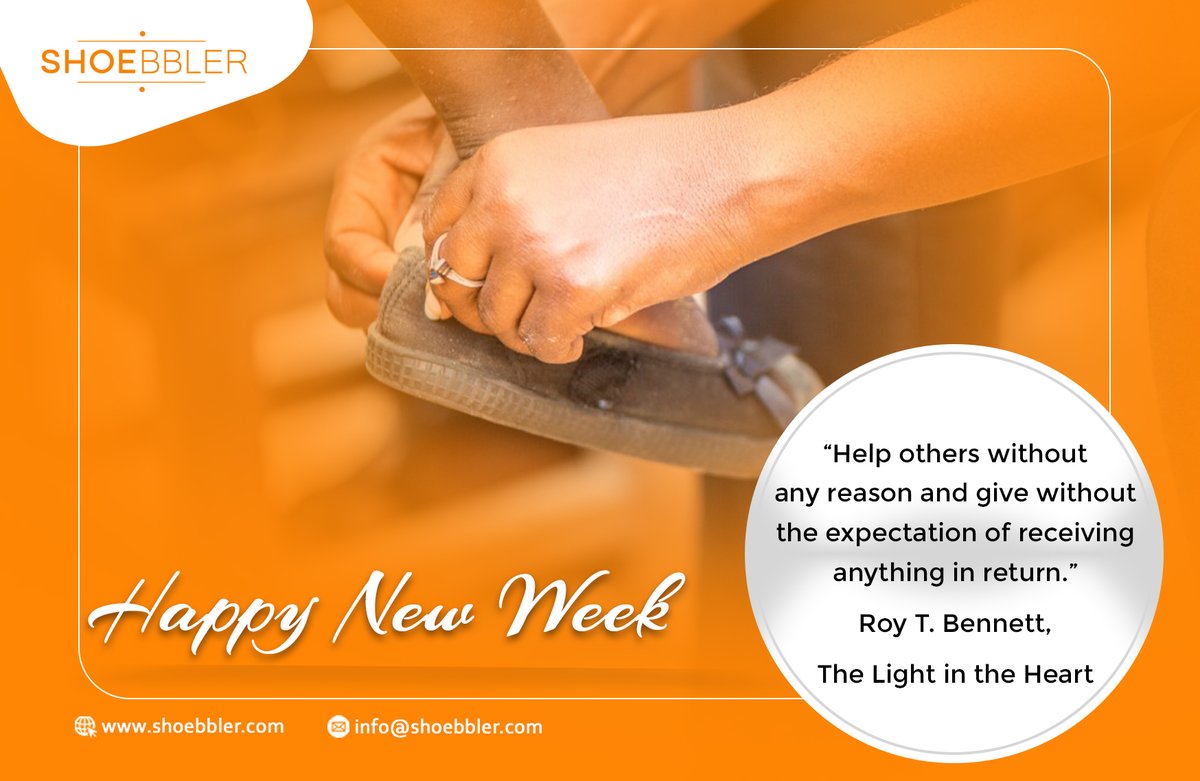 shoe_bbler's tweet photo. Seeing the smiles and expressions of hope on the faces of those you are kind to makes the act of giving worthwhile. No matter how much or how little you can give, you have the power to touch the life of another person.
#shoebbler  #shoebbler21 #shoes4theneedy #motivationalMonday https://t.co/Qf8QolYz3L