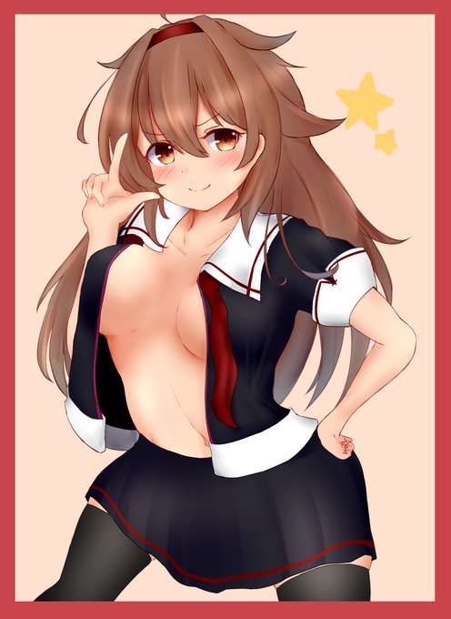 唯一無二の武器 #艦これ #白露(艦隊これくしょん) https://t.co/BhnnUFDXNk 