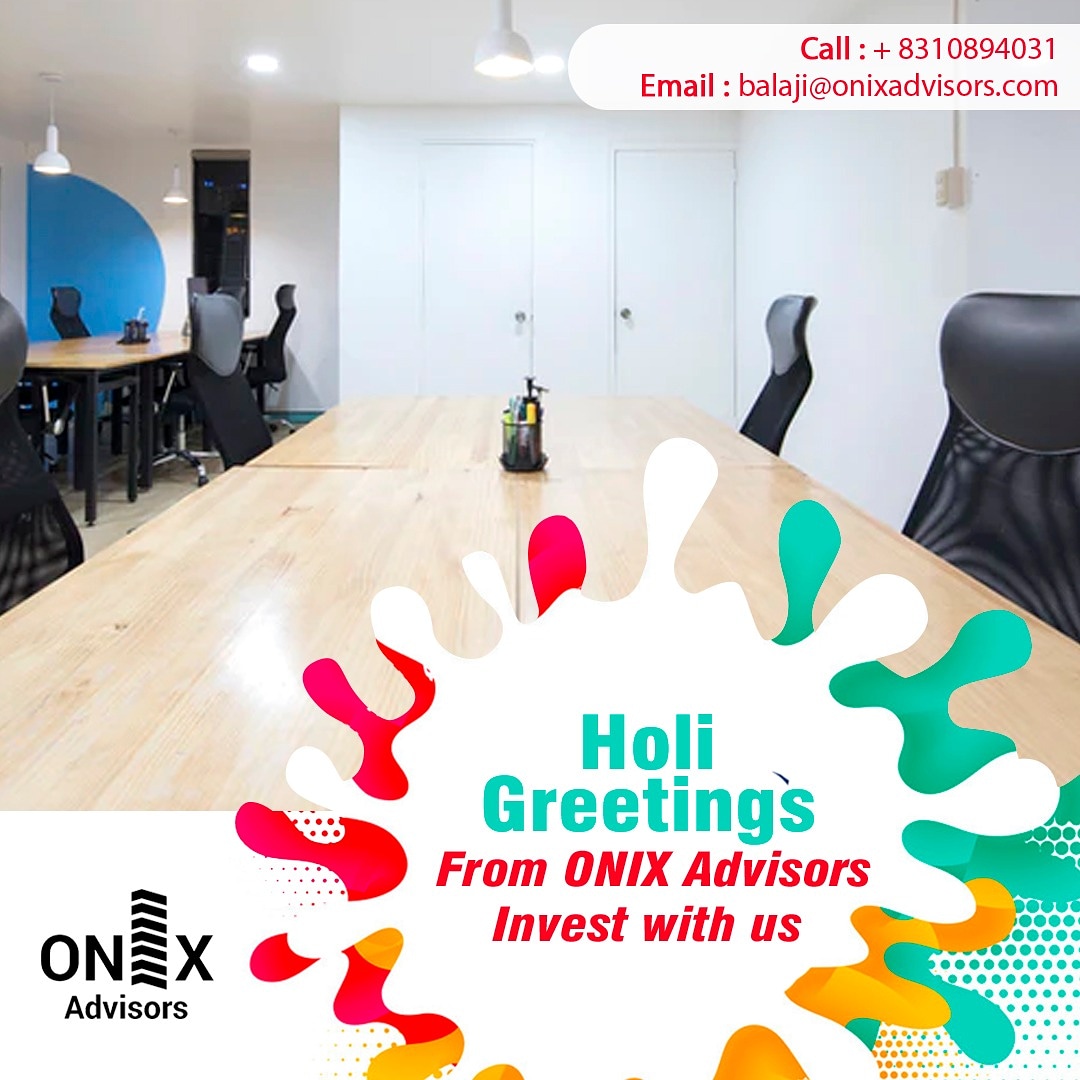 OnixAdvisors's tweet photo. @OnixAdvisors wishes you a very Happy Holi. Investment is the key to future growth. Call us on +91 8310894031 or mail on balaji@onixadvisors.com

#homes #invest #festival #investment #sell #work #coworkingspace #warehouse #coworkspace #holi https://t.co/7dlL7vf96M