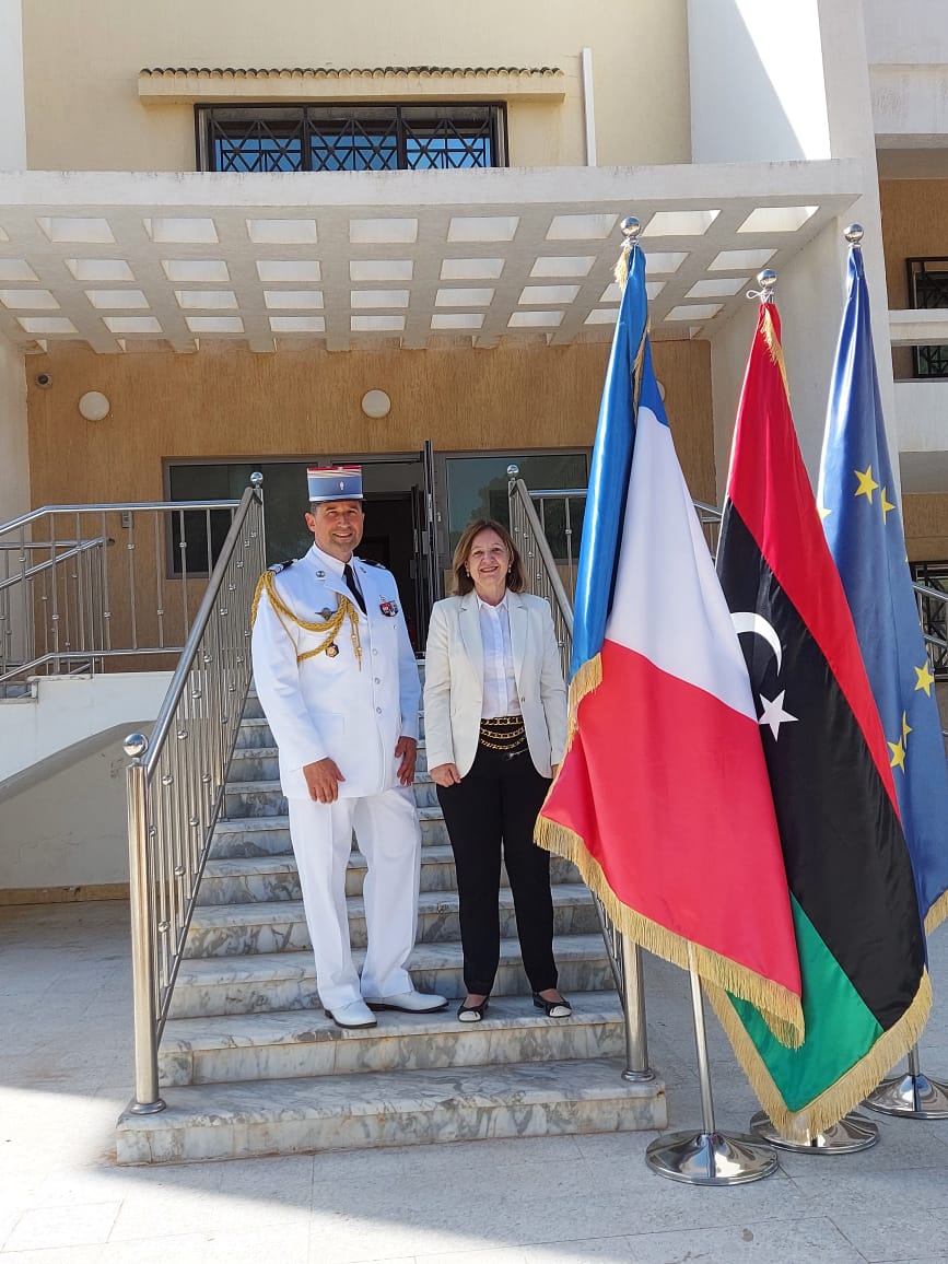 AmbaFranceLibye's tweet photo. Réouverture de l'Ambassade 🇫🇷 à #Tripoli le 29 mars 2021. Au travail !

إعادة فتح سفارة 🇫🇷 في #طرابلس يوم 29 مارس 2021. الى العمل! https://t.co/1wCSCEP07Y