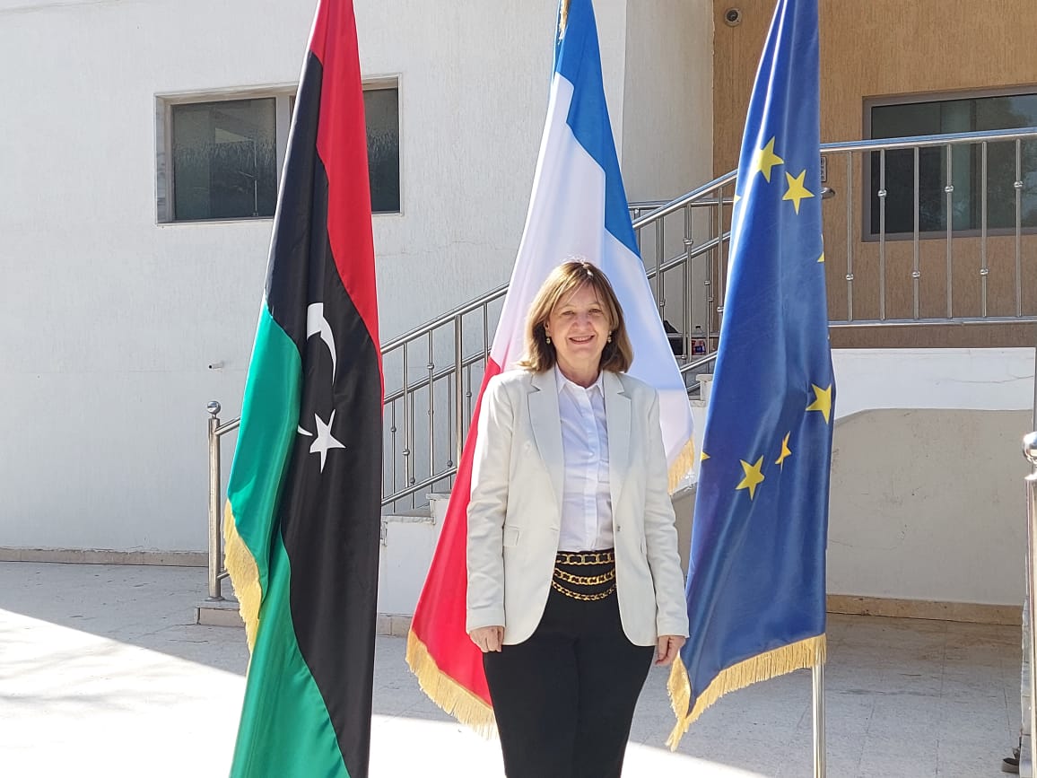AmbaFranceLibye's tweet photo. Réouverture de l'Ambassade 🇫🇷 à #Tripoli le 29 mars 2021. Au travail !

إعادة فتح سفارة 🇫🇷 في #طرابلس يوم 29 مارس 2021. الى العمل! https://t.co/1wCSCEP07Y