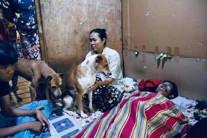 los_sai's tweet photo. Everyone with a heart should be encouraged to look at the end of the picture Let these pictures spread all over the world and help 😞😞😞 How to replace some of the blanks?

#WhatsHappeningInMyanmar https://t.co/36bjslLZgi