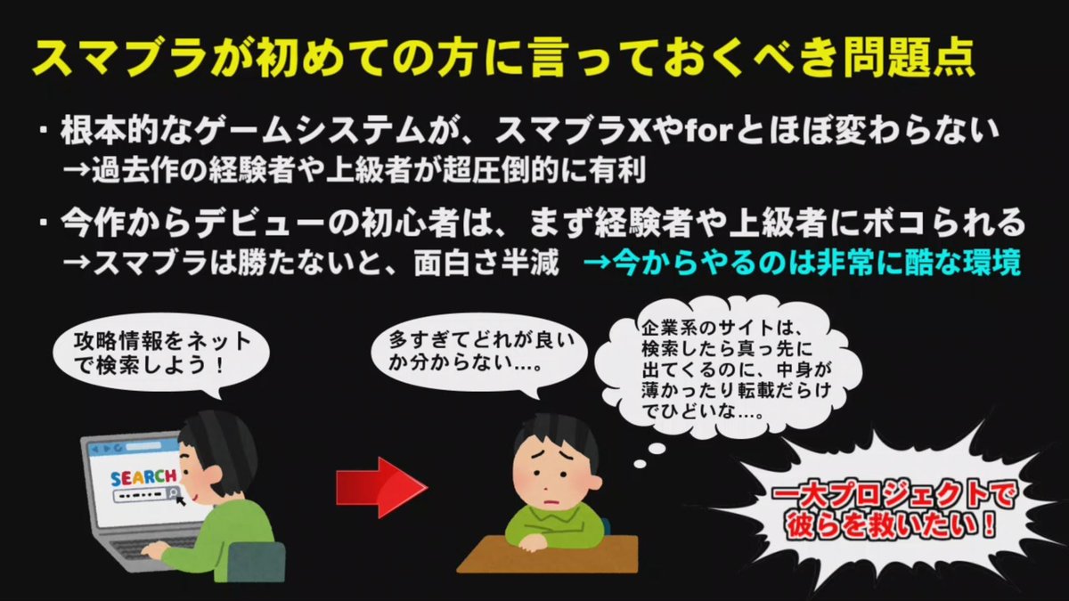 サウザー この度 強くなりたいと願う全てのスマブラの民を救うために スマブラ進学校を立ち上げました 現在 スマブラの攻略情報は飽和しており それらは前提知識が必要なことも多いですが 本校では 全く未プレイであるのを前提に授業を進めていく