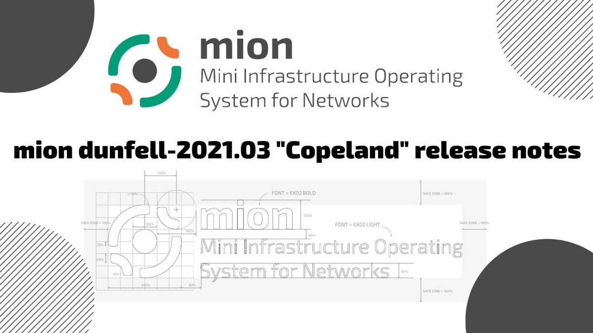 The third release of mion, code-named "Copeland"  contains support for the Barefoot SDE, a replacement of Busybox, development images and extensive improvements.

github.com/NetworkGradeLi…

#opennetworking #Linux #telco #Switch #openhardware