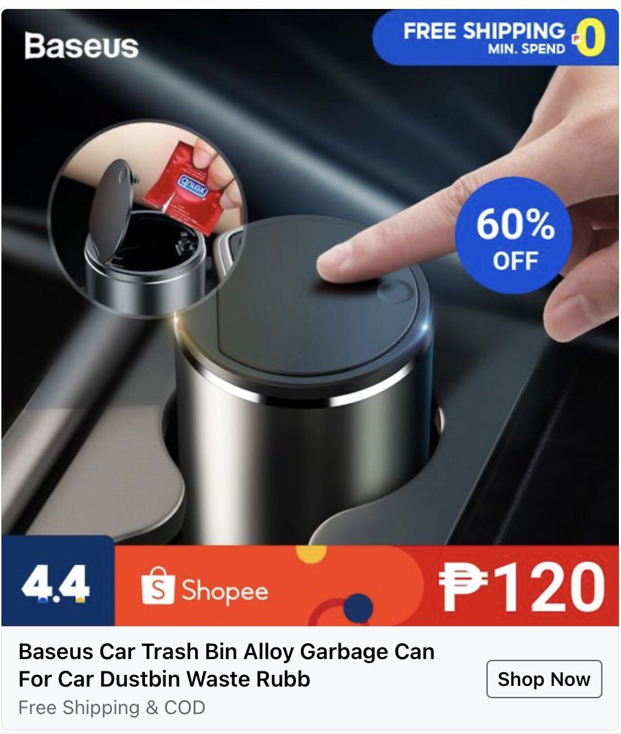 ian00832's tweet photo. Ano ba mga tinatapon sa loob ng sasakyan shopee? Hahahaha https://t.co/gLhSU6HapW