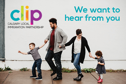 Calgarylip's tweet photo. 📣Have you moved to Canada within the past 5 years❓
If yes✅, we want to hear from you!
There is still time to share your experience of settling in Calgary here 👇
💻https://t.co/OEiet0ODQl
#NewcomerSurvey2021
#CalgaryForAll
#ImmigrationMatters
#CreatingWelcomingCommunities https://t.co/O2L572HbyR