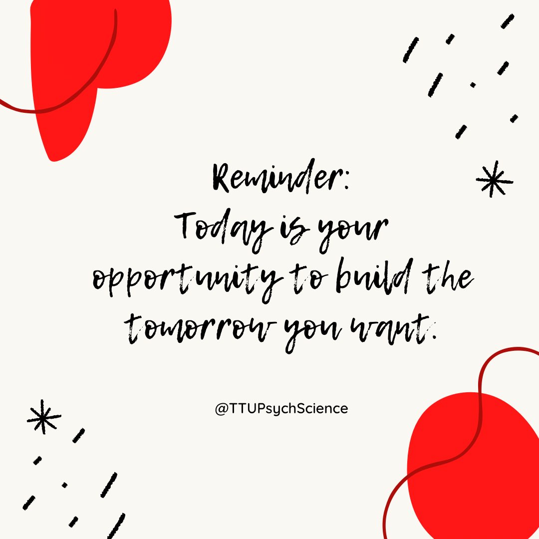 ttupsychscience's tweet photo. Happy Monday! Remember that each day is a step towards your goals! Keep working hard, you’ve got this! #MondayMotivaton https://t.co/DXMV19UCnn