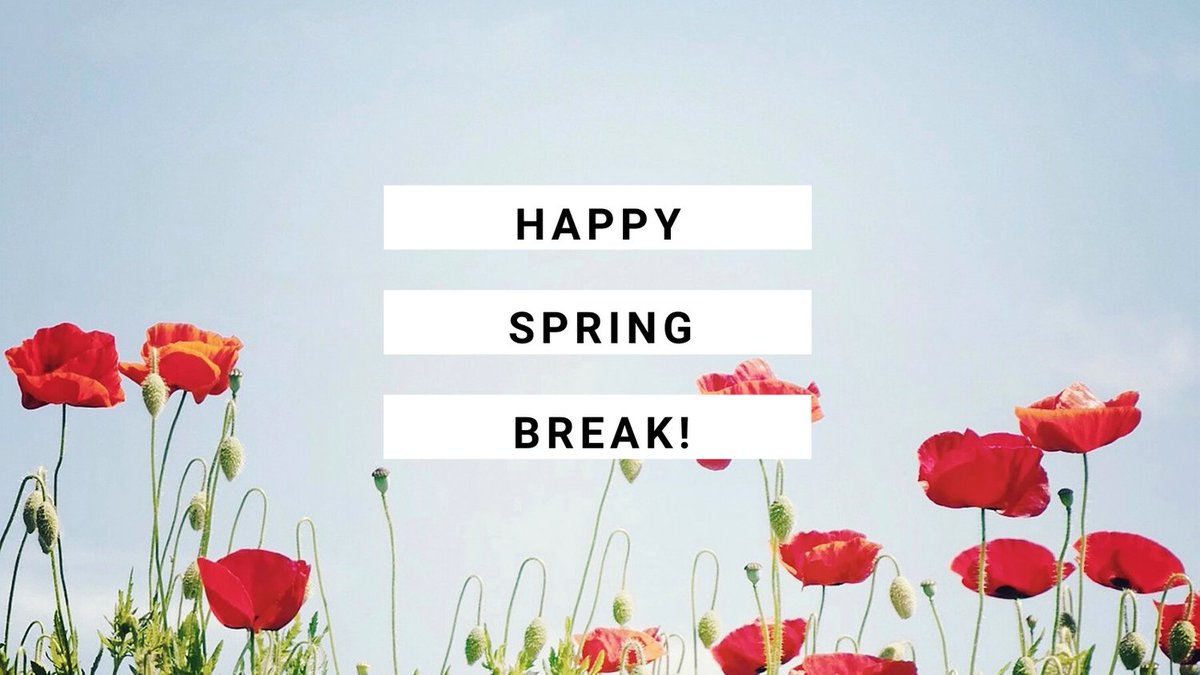 dvfairness's tweet photo. Happy #springbreak to all of our partner school families and staff! Enjoy your well deserved break! https://t.co/EdOAlUN0CO