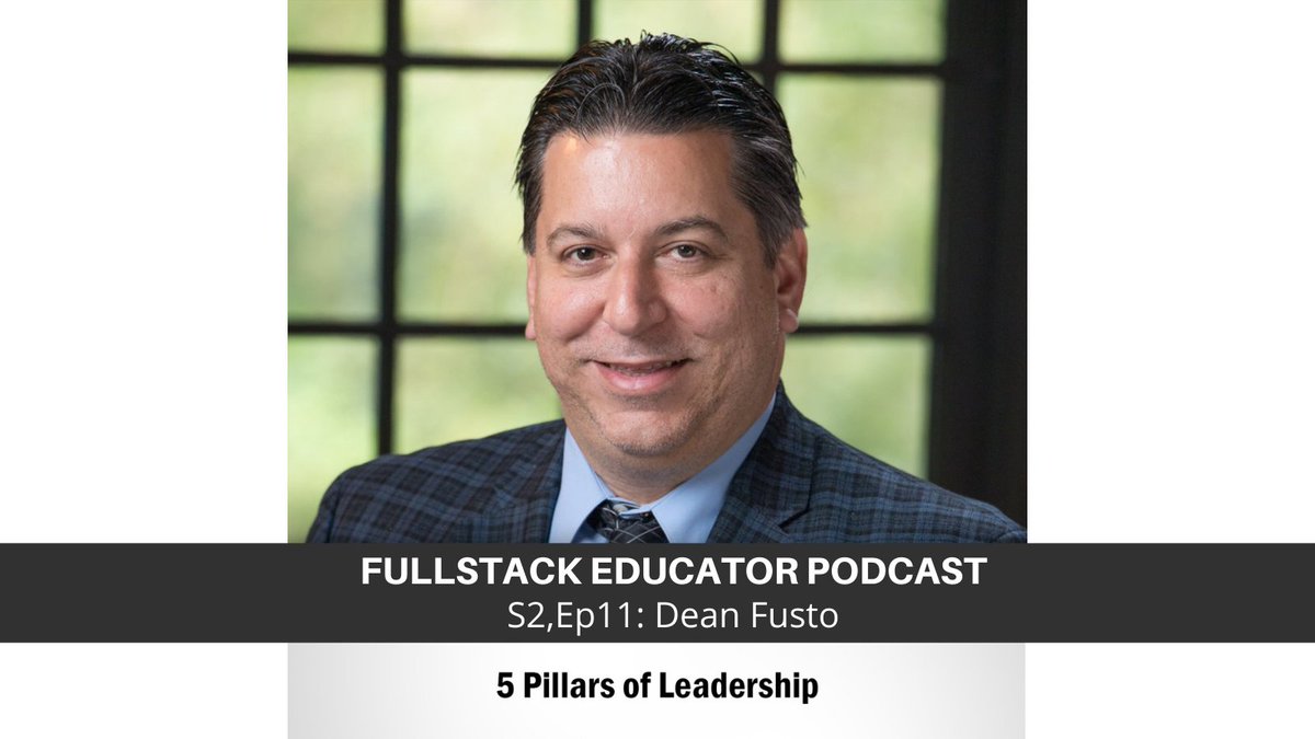 FullstackE's tweet photo. New Episode! @DJFTLL shares about what it takes to be an effective and impactful leader within independent schools. Listen now at https://t.co/kRgyaxfZm5 #indyschools #leadership #education #podcast https://t.co/2rp84JNQZN