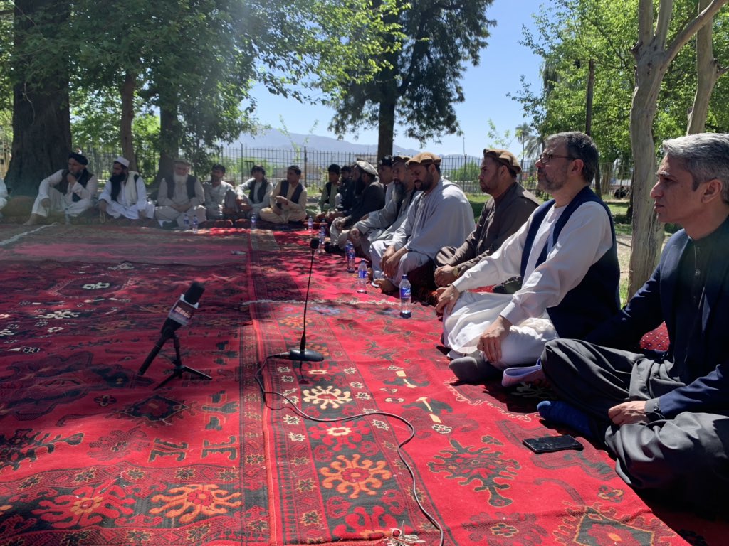 KabulKip's tweet photo. This morning Kabul Institute For peace conducted the first grassroots jirga in the Lagmon province. We believe that people’s active participation and support is an essential part of the peace making and peace building process. https://t.co/jRkm5HMNvv
