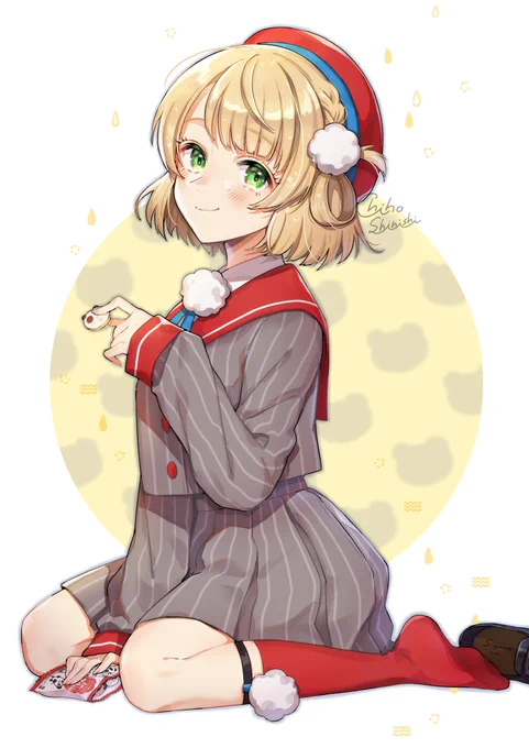 #今月描いた絵を晒そう
二次創作はこの2枚
しぐれうい先生とホワイトデーおばみつ 