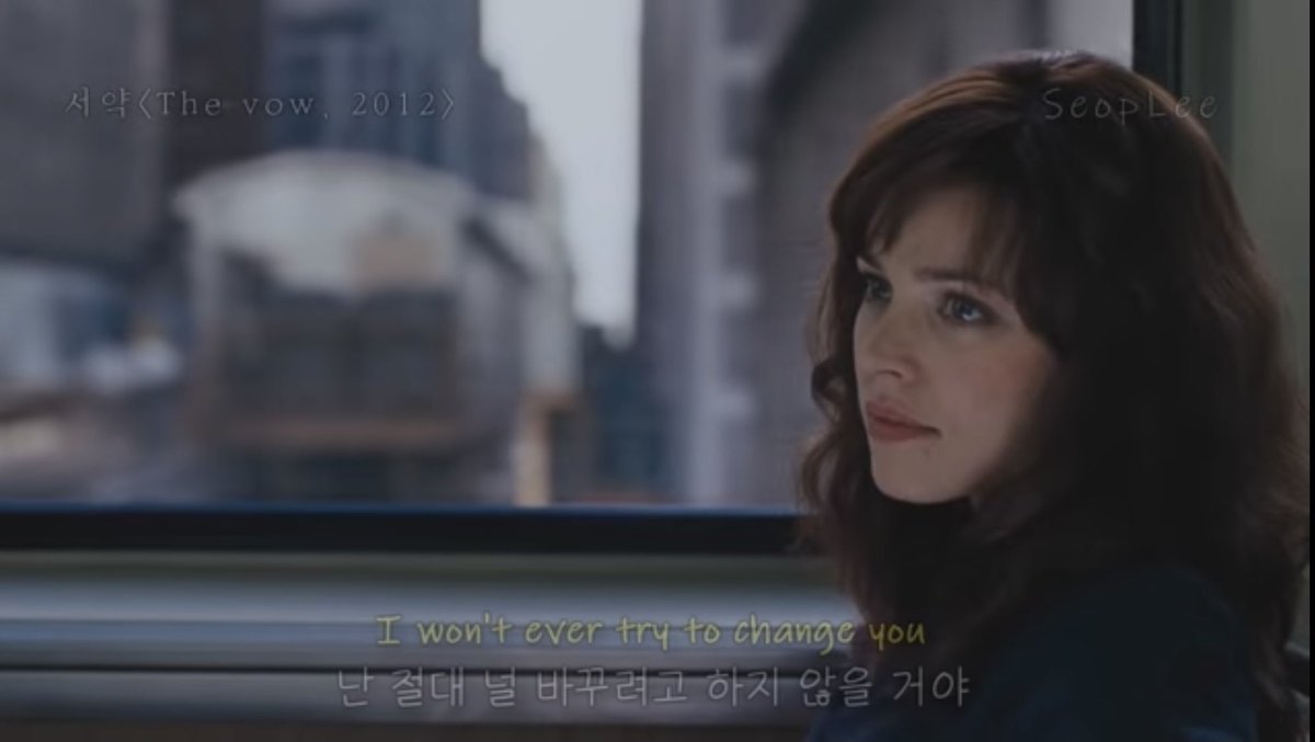 영화 <서약>영상에 노래 얹은 뮤비 발견. (영화는 안 봤지만) 레이첼 맥아담스 역시나 사랑스럽다 John Legend - Conversation in the D... https://youtu.be/Yw0Nt8i5VPcT...