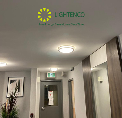 Lightenco's tweet photo. New #LED Fixtures and Green Running Man Exit Signs can really refresh a space and save tons on energy consumption! Contact us now to save money, brighten up your spaces and take advantage of great incentives. #conservation #sustainability @SaveonEnergyOnt https://t.co/P1cmjOWsjJ