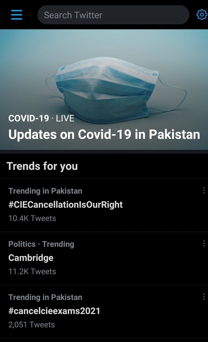 RafayyFN's tweet photo. Trending for the 5th time now - we are fed up of being ignored, hamari koi kiu nai sunta?!
#CIECancellationIsOurRight
#CancelCiesOrLoseOurVote 
#cancelcieexams2021 
@Shafqat_Mahmood 
@DrMuradPTI https://t.co/URyUwIptGe