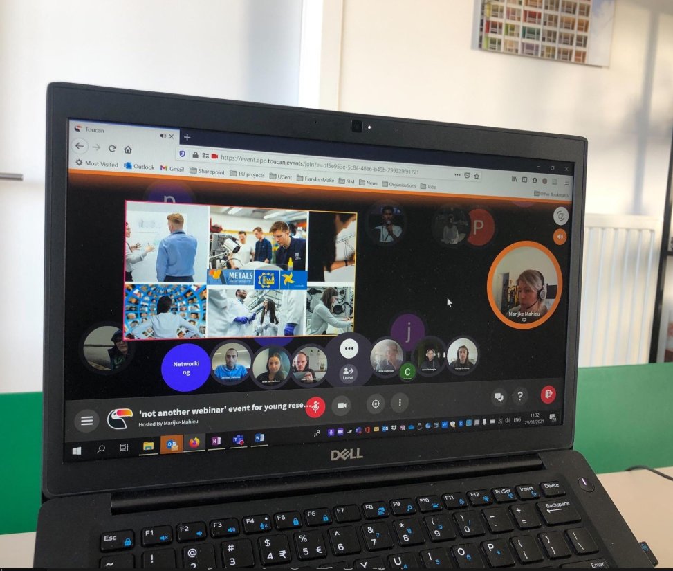 EnerGhentIC's tweet photo. We tested the @ToucanEvents platform today in our 'Not another webinar' event for @ugent #youngresearchers! Interesting new way of #online #interaction
Thanks to @EnerGhentIC @UGentMnF @Kristof_D_W https://t.co/vaoZ4fJbiF