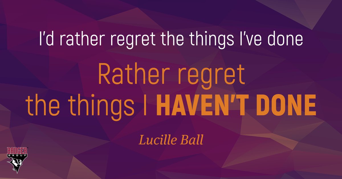 Badger_Group's tweet photo. Motivational Monday: https://t.co/5z7Tv15gkx