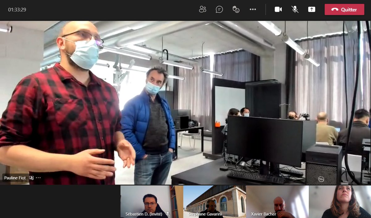 [EN DIRECT] Aujourd'hui a lieu la visite guidée de la D-Factory, nouvel espace de la <a href="/fabrinnov/">Fabrique de l'Innovation</a> à #SaintEtienne📹Merci aux enseignants-chercheurs et aux personnels des établissements partenaires pour leur participation en ligne et sur place ! 👍