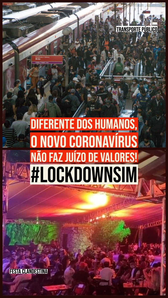 esperleon's tweet image. vírus não pensam, políticos, sim. será? #lockdownsim #COVID19
