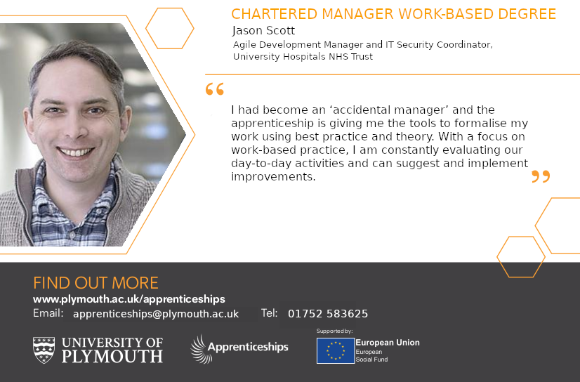 LouCrocker_UoP's tweet photo. Have you heard........
Applications are now open for our #charteredmanager #degreeapprenticeships Sept 2021 intake. If you have any questions please contact louise.crocker@plymouth.ac.uk
#inspiringleaders #cpdtraining #apprenticeships @cmi_managers @PlymUni #workbaseddegrees https://t.co/KVBMGriJzW