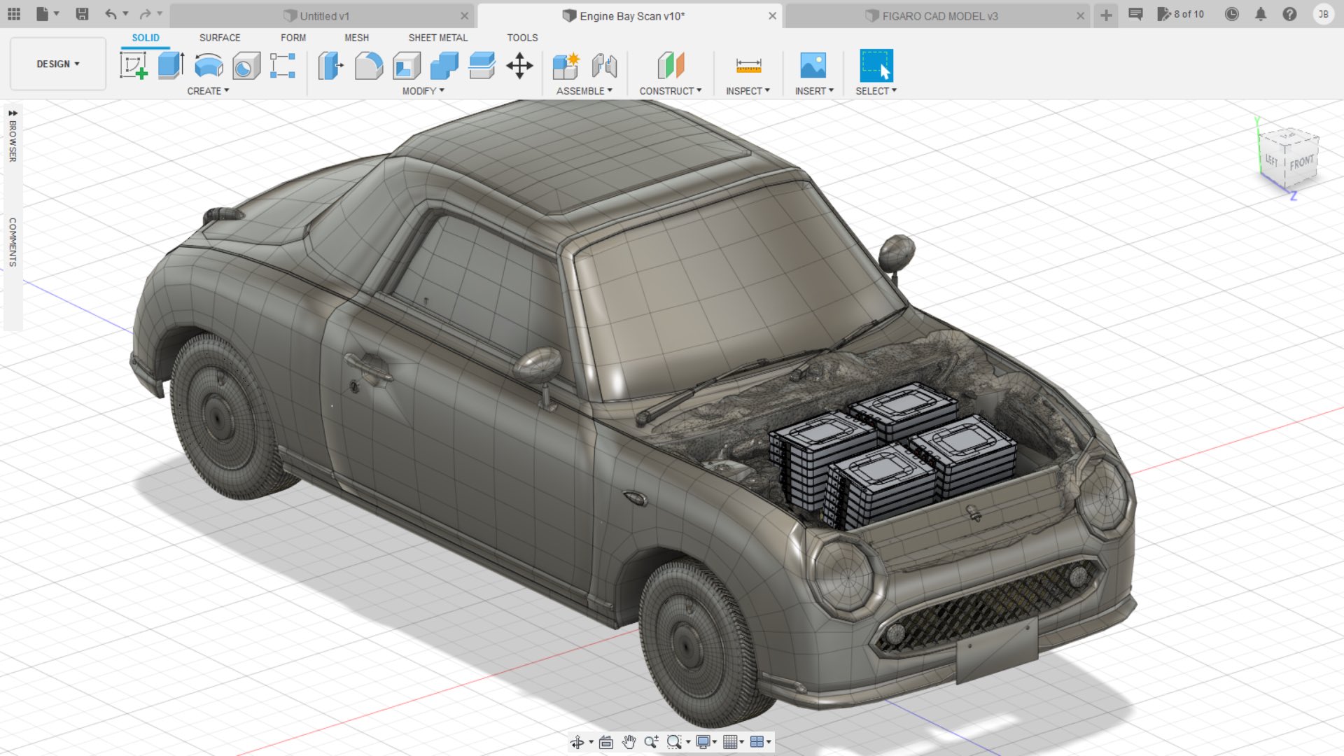 Nissan figaro electric conversion online