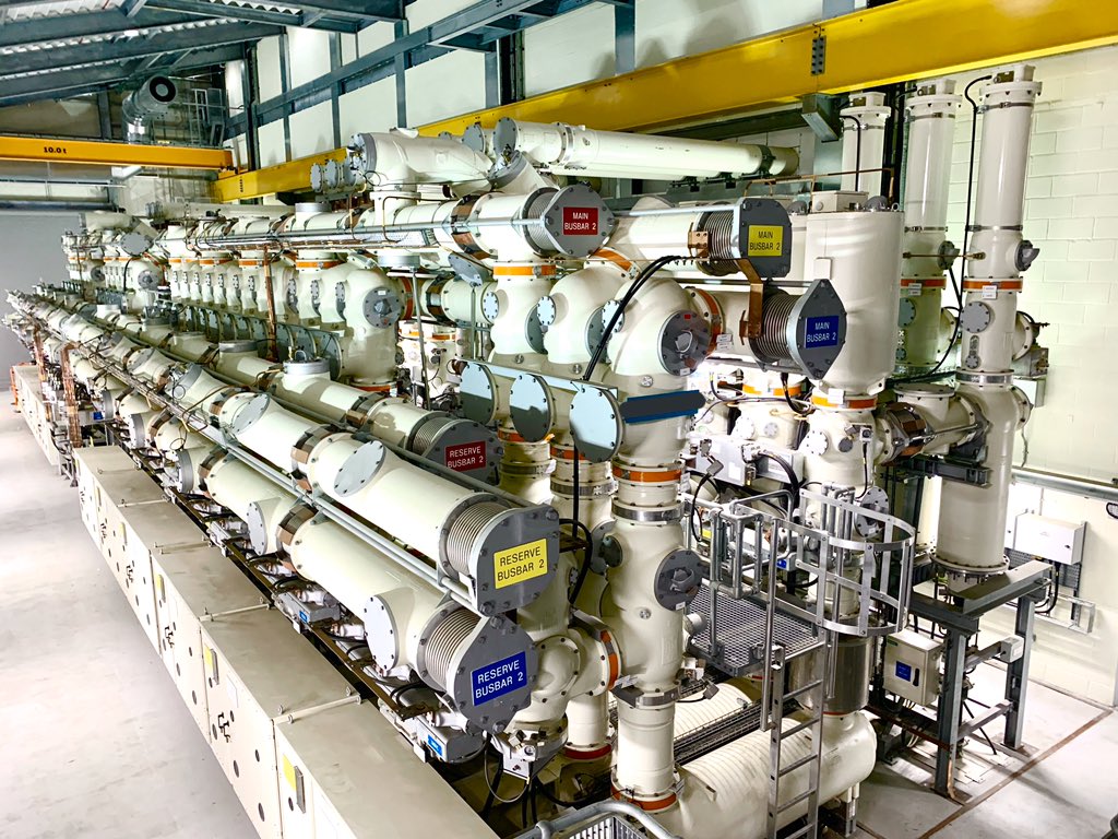 EngineerLondon's tweet image. The substation I spent 3 years building and commissioning now has 750MVA of low carbon sustainable energy flowing through it. If anybody wants me I’ll be sat here like the cat that got the cream 🐱👌🏼 #NetZero #JobThatCantWait #LowCarbon #COP26 #GreenJobs