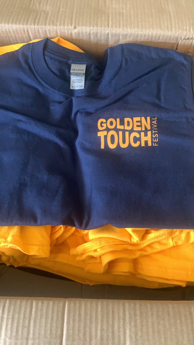 goldentouchfest's tweet image. So our merch is here! Our pre-orders will go out this week. 

Grab the remaining from the link below: fitzpromotions.bigcartel.com