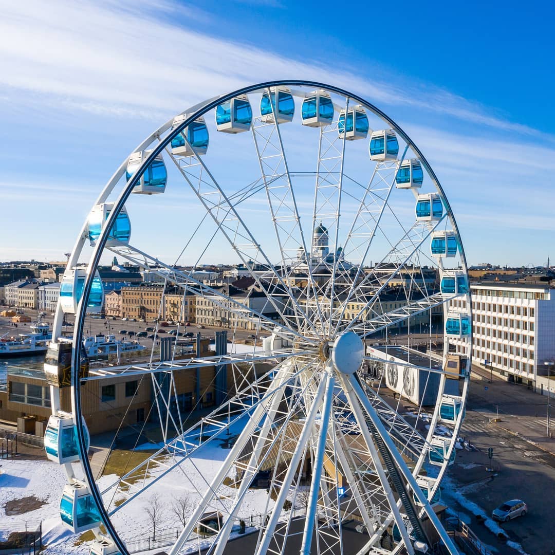 Helsinkiwheel's tweet photo. It is hard to get tired of these views. ✨

📸 Petri Äikiä https://t.co/80jNQf2kyu