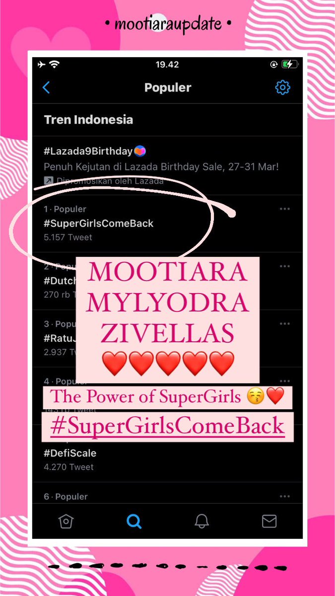 mootiaraupdate's tweet photo. #SuperGirlsComeBack ❤️❤️ @initiaraandini @YaelahZiva @LyodraIdol10 @mootiaraupdate @MylyodraOfc @ZivellasOFC https://t.co/EG3CZd9IJE