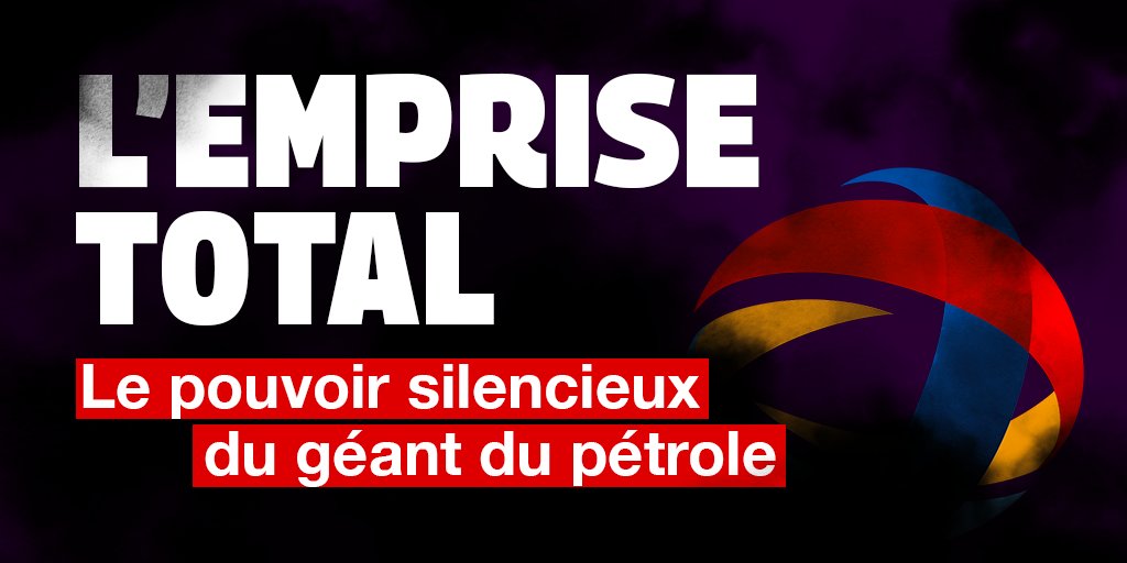📺Vous ne savez plus quoi regarder pour occuper vos soirées du #confinement3 ? 

Pas de panique ! Nous sortons très bientôt une série documentaire sur le soft power de la multinationale @Total et ça va être:💥

Episode 1: Total, réseau d'influence, mercredi 31/03.
#EmpriseTotal