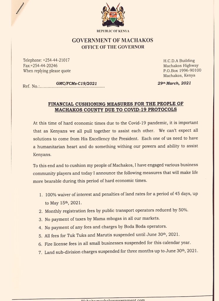 maasaijr's tweet photo. Uhuru Need To Be Subbed and We Bring In Machakos Governor Dr Alfred Mutua.
He Deserves To Be Our President.
Just Did The Best In Helping The People Of Machakos.
#CovidVaccine #lockdown #TimeToLockDown https://t.co/4FDYHwrSRN