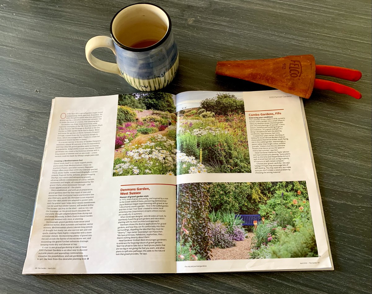 denmans_garden's tweet photo. A great article about gravel gardens in the April issue of The Garden. Thank you, #RHS, for mentioning @denmans_garden! We love being an RHS Partner Garden!
#springgardendays
#growthisspring #GW2for1 #westsussexgardens #rhspartnergardens #rediscoverwestsussex https://t.co/9bKZ3D7TF6