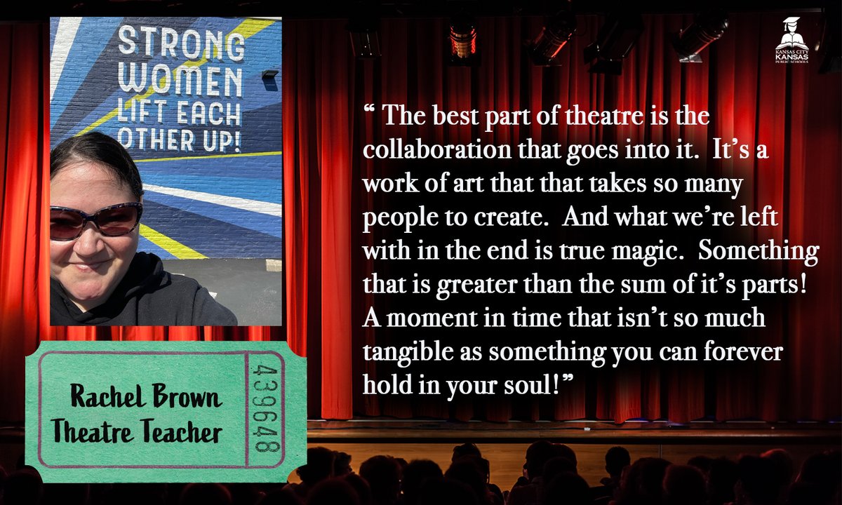 kckschools's tweet photo. Celebrating Theatre in Our Schools Month
#theatreinourschools #TIOS21 #kckpsontrack https://t.co/CHxsw2R5Bp